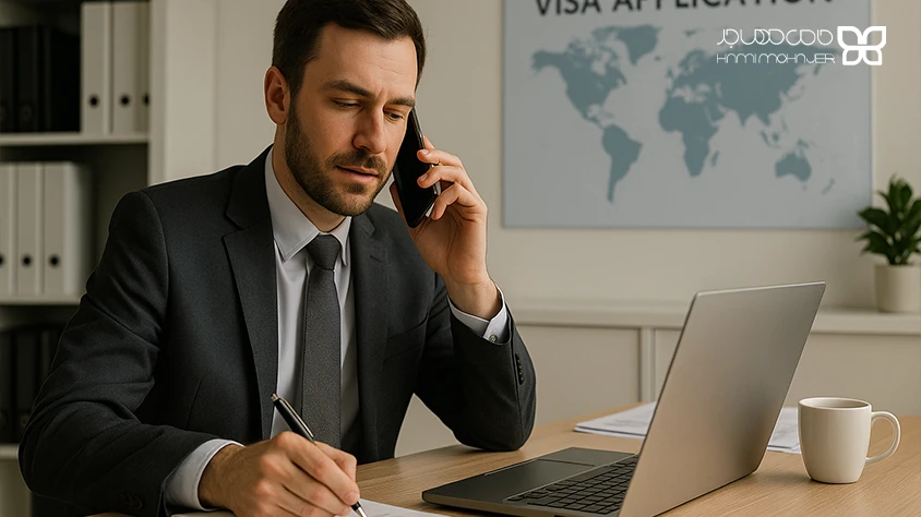 مشاوره مصاحبه سفارت برای ویزای تحصیلی آمریکا یا ویزای توریستی آمریکا در تور سفارتی به عمان