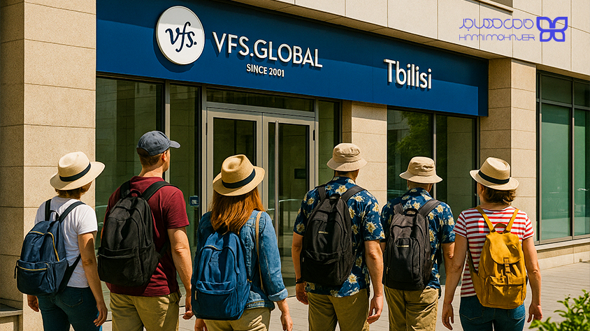 vfs global برای انگشت نگاری کانادا و شرکت در تور تفلیس گرجستان